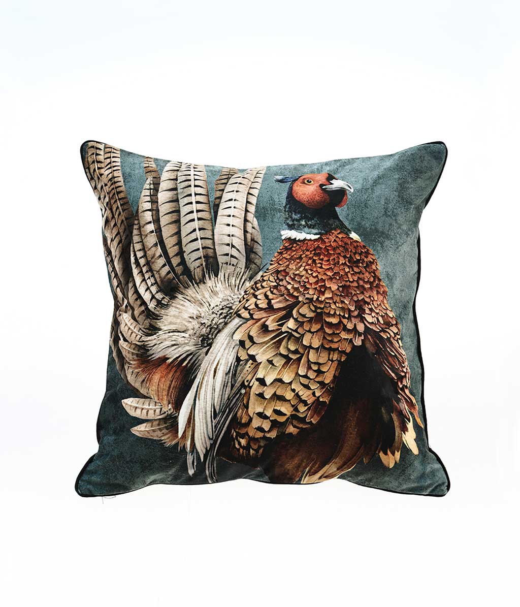 Phil The Pheasant Cushion M.M Linen