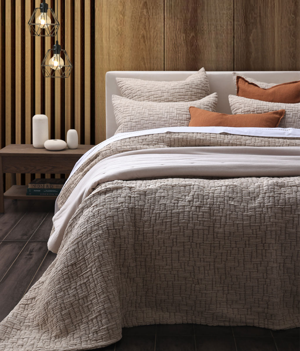 Livie Bedspread Set Bark