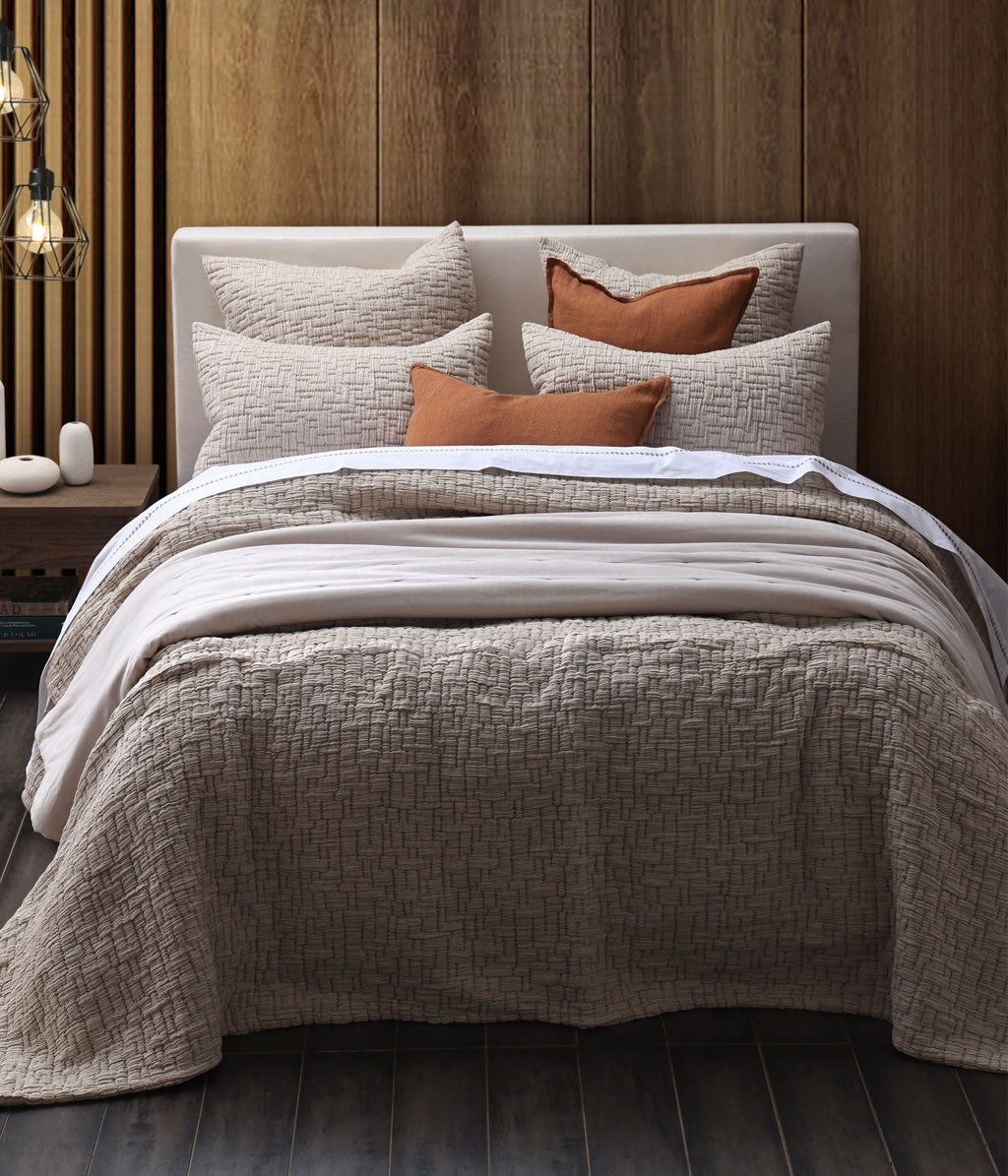 Livie Bedspread Set Bark