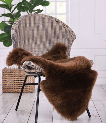 NZ Wool Sheepskin Rug Chestnut