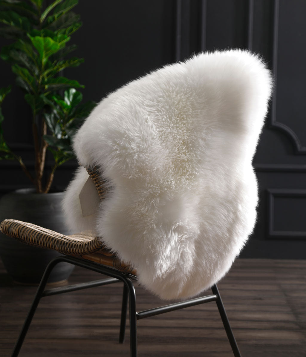 NZ Wool Sheepskin Rug Ivory