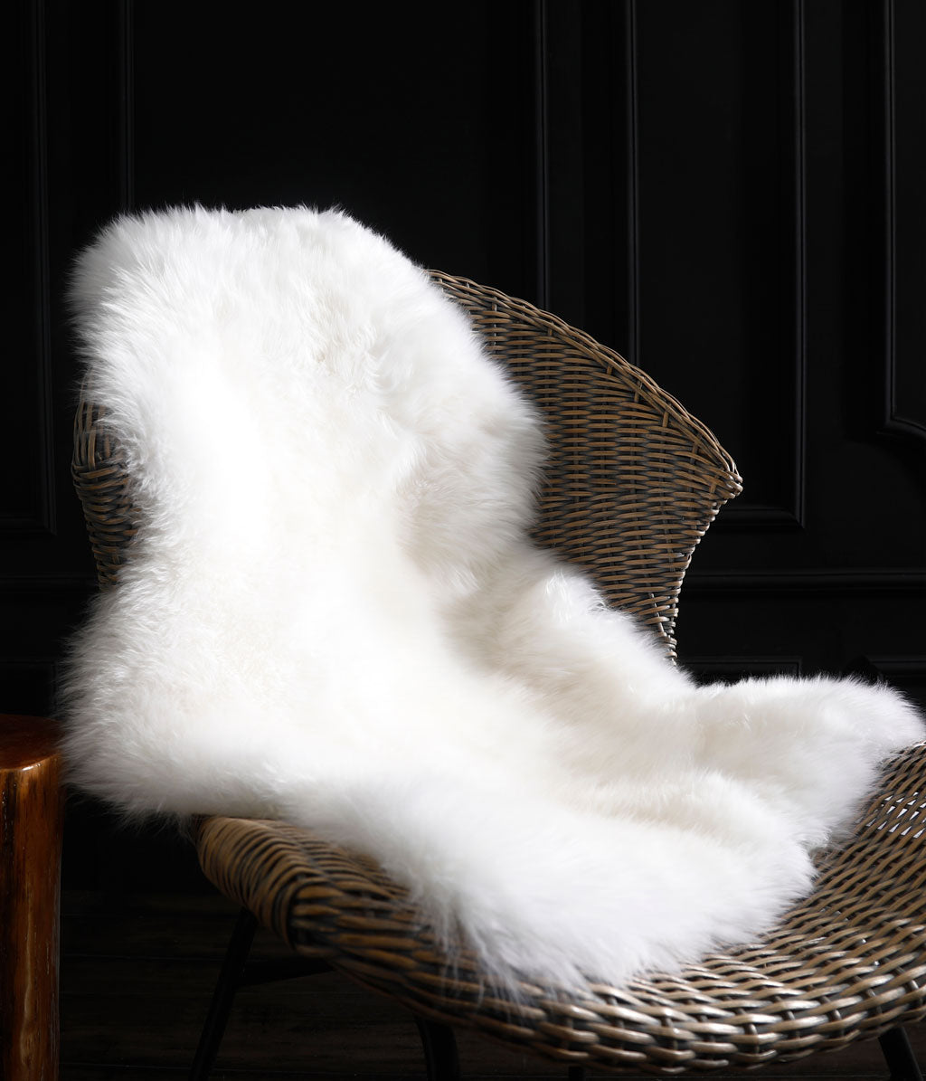 NZ Wool Sheepskin Rug Ivory