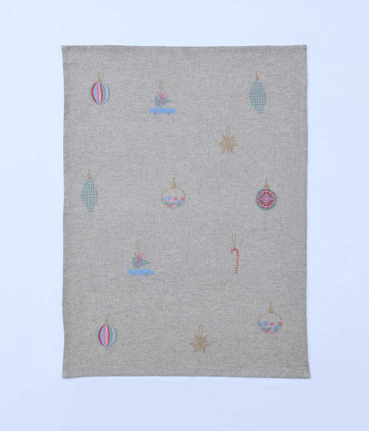 Deck The Halls Tea Towel